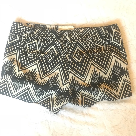 J Crew Diamond Ikat Print Short Sz 0 - Picture 3 of 4